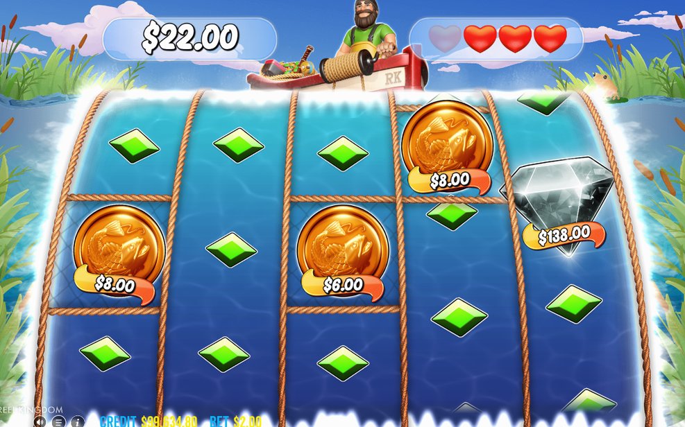 Hold & Spinner round, net grid with MONEY symbols