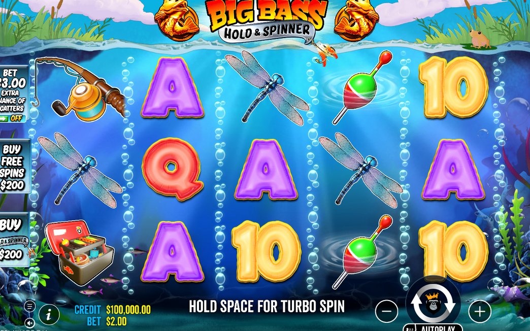 Big Bass – Hold & Spinner