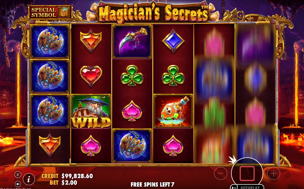 SELECT FREE SPINS OPTION screen offering both modes